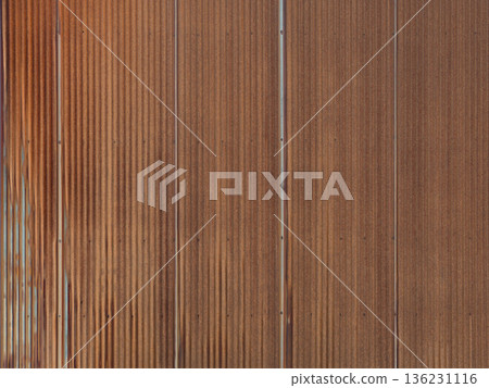 Rusted Tetan fence Rusted Tetan fence 136231116