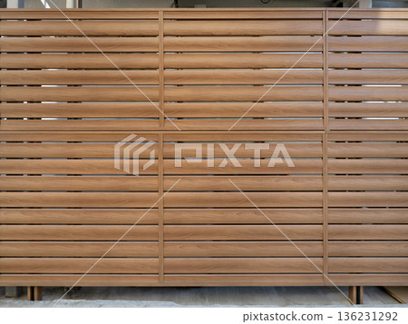 Apartment building fence Apartment building fence 136231292