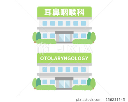 Otolaryngology building illustration 136231545