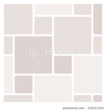 Square stone pattern. Rock mosaic. Pavement material Square stone pattern. Rock mosaic. Pavement material 136231568