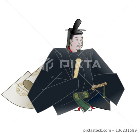 Illustration of Minamoto no Yoritomo 136231589