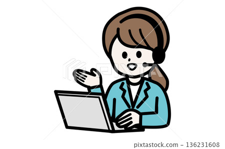 一位女士在線上講解如何實施SaaS工具。這是某IT企業的客戶成功案例資料。 一位女士在線上講解如何實施SaaS工具。這是某IT企業的客戶成功案例資料。 136231608