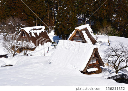 Winter, Gokayama, Toyama Prefecture, Suganuma Gassho Village 136231852