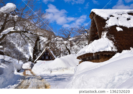 Winter, Gokayama, Toyama Prefecture, Suganuma Gassho Village 136232020
