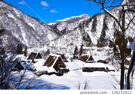 Winter, Gokayama, Toyama Prefecture, Suganuma Gassho Village 136232022