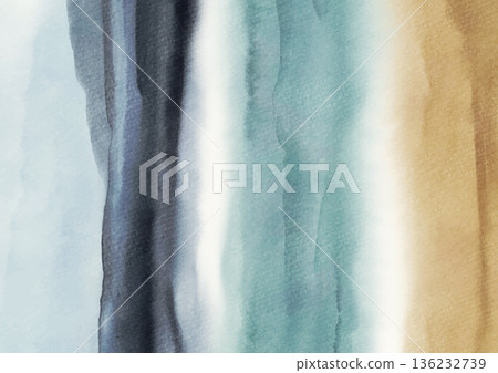 Soft Watercolor Abstract Background vector Soft Watercolor Abstract Background vector 136232739