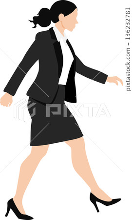 女商人的例證 136232781