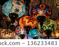 Turkish Lamps Bazaar Market Colorful Glass Hanging Lights: Showcase, Sale, Decor 136233483