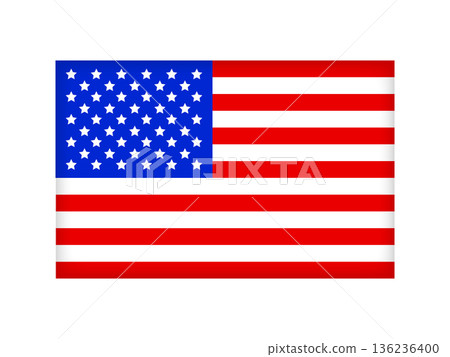 American flag illustration material 2 American flag illustration material 2 136236400