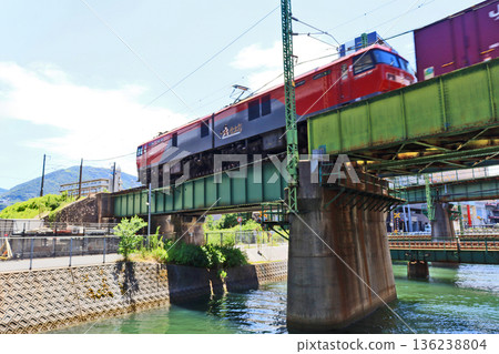 金太郎貨運列車途經福岡縣小倉北區 136238804