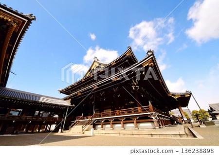 京都府,東本願寺,禦榮堂(重要文化財產),京都市下京區常葉町,2022年2月 京都府,東本願寺,禦榮堂(重要文化財產),京都市下京區常葉町,2022年2月 136238898