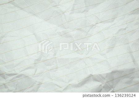 crumpled line paper texture background, blank sheet notebook crumpled line paper texture background, blank sheet notebook 136239124