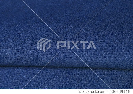 blue hemp viscose natural fabric cloth color, sackcloth rough texture of textile fashion blue hemp viscose natural fabric cloth color, sackcloth rough texture of textile fashion 136239146