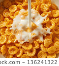 Cornflakes with milk 136241322
