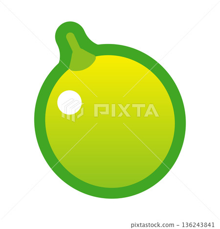 單顆麝香葡萄的示意圖 136243841