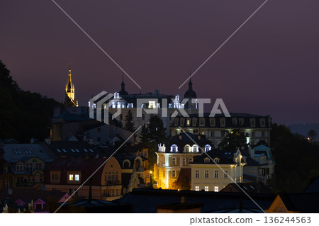 karlovy vary night 136244563