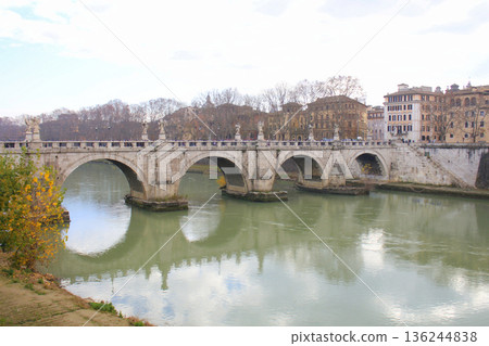 bridge, building, river 136244838