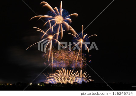 Autumn Fireworks: Tone River Fireworks Festival 136246734