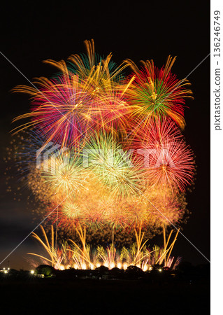 Autumn Fireworks: Tone River Fireworks Festival 136246749
