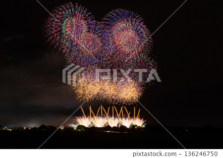 Autumn Fireworks: Tone River Fireworks Festival 136246750