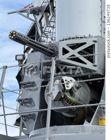 High-performance 20mm cannon on a destroyer High-performance 20mm cannon on a destroyer 136249738