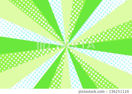Concentrated line background green light blue radial pop Concentrated line background green light blue radial pop 136251120