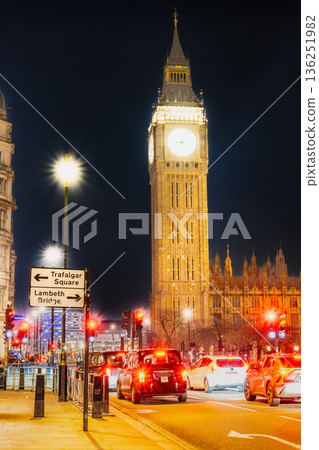 London: The Palace of Westminster illuminated London: The Palace of Westminster illuminated 136251982