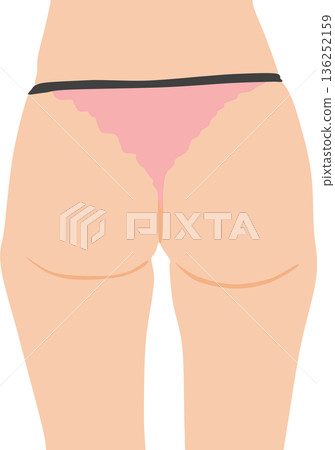 成功節食的女人的插圖 136252159