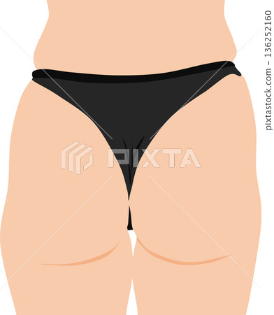 成功節食的女人的插圖 136252160