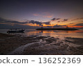 A quiet morning on the beach in Bali 136252369