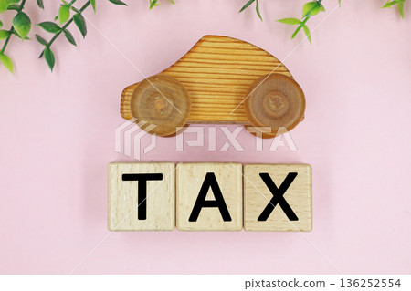 Image of automobile tax Image of automobile tax 136252554