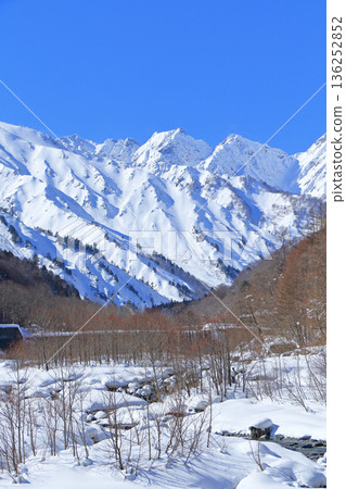 北阿爾卑斯山脈，後立山山脈，冬季的吹野毛 136252852