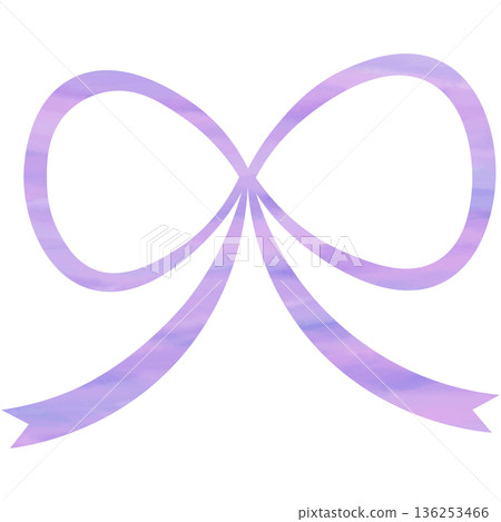 Beautiful watercolor ribbon icon image illustration Beautiful watercolor ribbon icon image illustration 136253466
