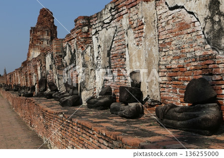 泰國大城府Wat Mahathat 136255000