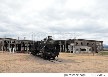 JR Kyudai Main Line Bungomori Locomotive Park: The locomotive shed and turntable are registered as tangible cultural properties of Japan JR Kyudai Main Line Bungomori Locomotive Park: The locomotive shed and turntable are registered as tangible cultural properties of Japan 136255037