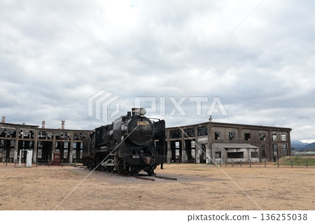 JR Kyudai Main Line Bungomori Locomotive Park: The locomotive shed and turntable are registered as tangible cultural properties of Japan JR Kyudai Main Line Bungomori Locomotive Park: The locomotive shed and turntable are registered as tangible cultural properties of Japan 136255038