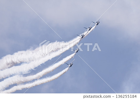 Blue Impulse at Matsushima Air Base of the Japan Air Self-Defense Force, Higashimatsushima City, Miyagi Prefecture Blue Impulse at Matsushima Air Base of the Japan Air Self-Defense Force, Higashimatsushima City, Miyagi Prefecture 136255184