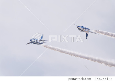 Blue Impulse at Matsushima Air Base of the Japan Air Self-Defense Force, Higashimatsushima City, Miyagi Prefecture 136255188