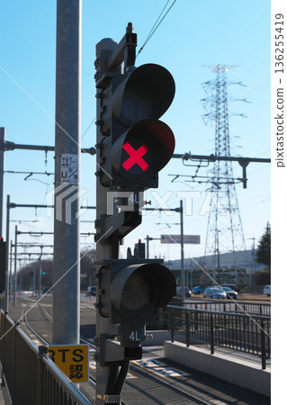 Tochigi Prefecture LRT Line Traffic Lights February Tochigi Prefecture LRT Line Traffic Lights February 136255419