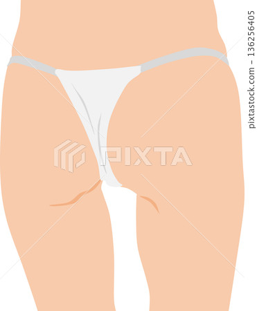 成功節食的女人的插圖 成功節食的女人的插圖 136256405