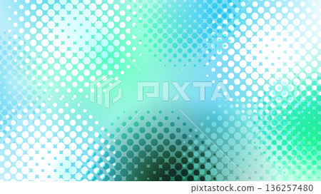 Halftone gold abstract pattern background 136257480
