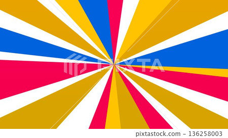 集中的線條,五彩紙屑,黃色,放射狀, 集中的線條,五彩紙屑,黃色,放射狀, 136258003