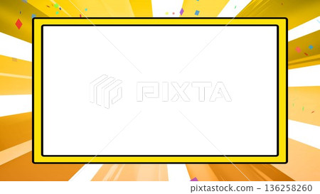 Concentrated lines, confetti, yellow, radiation, radial, background, illustration, radiation, gold, Concentrated lines, confetti, yellow, radiation, radial, background, illustration, radiation, gold, 136258260
