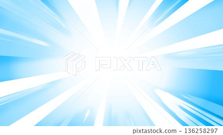 Concentrated lines, confetti, yellow, radiation, radial, background, illustration, radiation, gold, gold 136258297