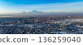A Yerevan city with a Ararat mountain in the background 136259040