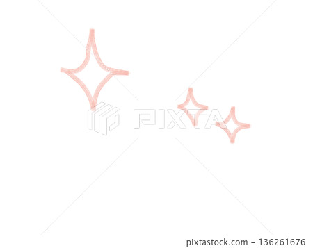 粉紅色閃光插圖 136261676