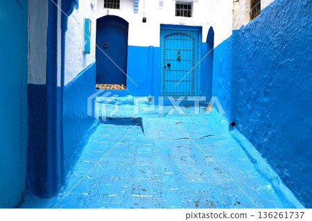 10 Blue Streets of Chefchaouen, Morocco 136261737