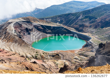 Mysterious crater lake, Zao Okama Mysterious crater lake, Zao Okama 136262677
