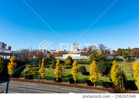 Looking towards Mitsui Outlet Park Tama Minami-Osawa from Fab Minami-Osawa. Minami-Osawa, Hachioji City, Tokyo Looking towards Mitsui Outlet Park Tama Minami-Osawa from Fab Minami-Osawa. Minami-Osawa, Hachioji City, Tokyo 136263346