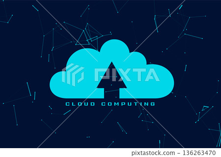 digital cloud computing web server background for data visualization digital cloud computing web server background for data visualization 136263470